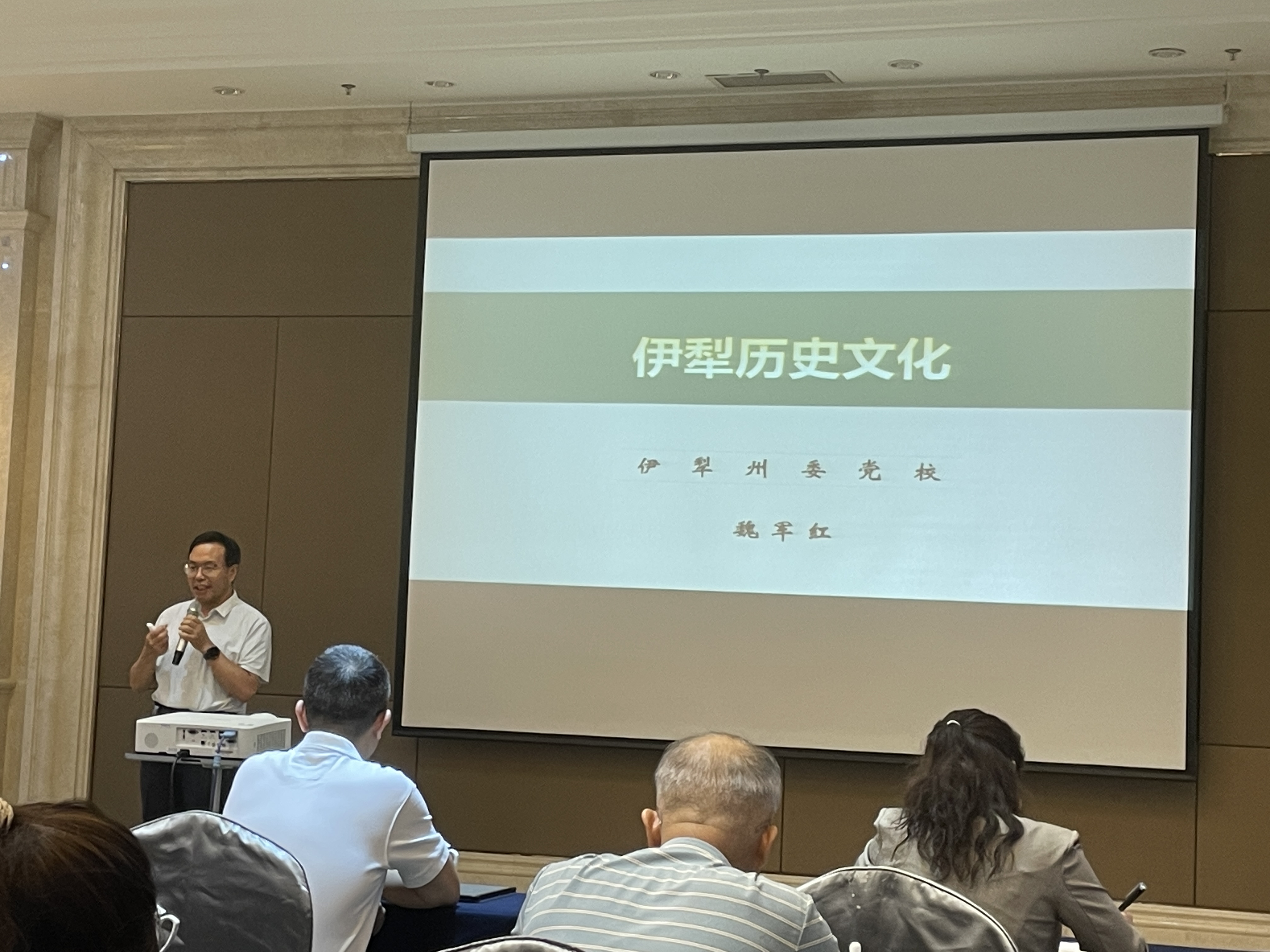 02-伊犁州委党校民族宗教理论教研室主任魏军红分享新疆在边疆文化阐释、文化遗产赋能社会发展等方面的宝贵经验.JPG